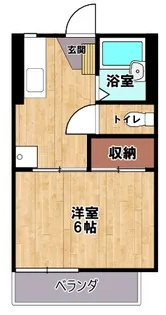 プルベニール・カレント【1階】の間取り