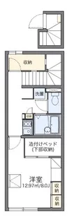 レオパレスブーゲンビリア【209号室】の間取り