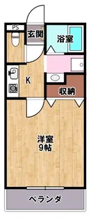 DOZEN【103号室】の間取り