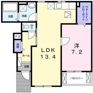 マコモ・セーリオ【1階】の間取り