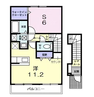 ファイン コート【2階】の間取り