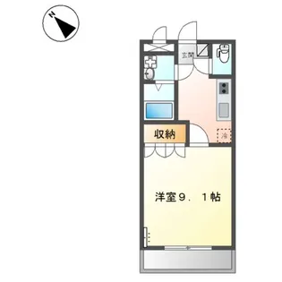 Harmony Field【2階】の間取り