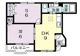 カーサ セレーノ【1階】の間取り