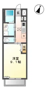 La Prosperite【1階】の間取り