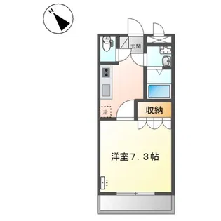 sunny court【2階】の間取り
