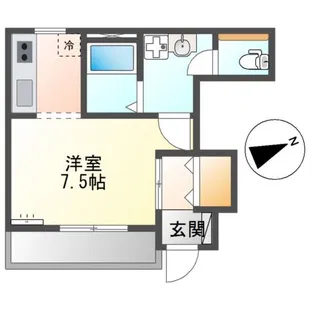 ヴィレッタ【1階】の間取り