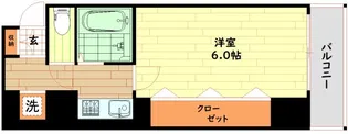 ODESSA南船場【2階】の間取り