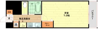 エスリード新梅田【3階】の間取り