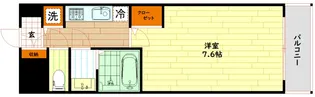 リッツ桜宮パークフロント【4階】の間取り
