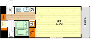 エスリード京橋Ⅲ番館【2階】の間取り