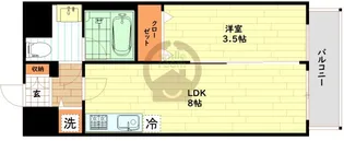 イグレック南本町【7階】の間取り