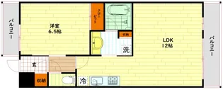 PHOERME城北公園【8階】の間取り