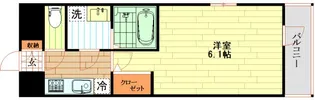 エスリードレジデンス大阪本町【4階】の間取り