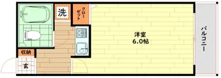 エスリード梅田西【9階】の間取り