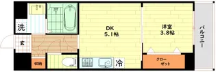 ARCA九条【3階】の間取り