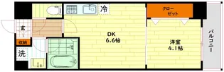 アザレア梅田【10階】の間取り
