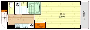 エスリード・ザ・グラン天六【2階】の間取り