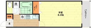 メゾン・ド・ルピナス【1階】の間取り