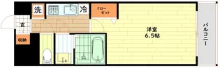 プレサンス梅田北ディア【7階】の間取り