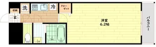 プレサンス大阪ゲートシティ【11階】の間取り