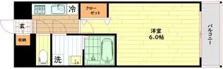 レオンコンフォート梅田北【10階】の間取り