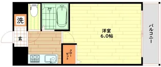 ヴィラージュ元町【3階】の間取り
