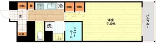 ザ・パークハビオ都島フロント【2階】の間取り