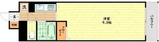 ギャレグラン【4階】の間取り