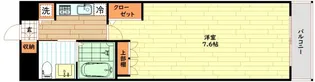 エステムコート難波サウスVエレージュ【11階】の間取り