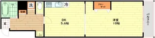アマノール本田【5階】の間取り