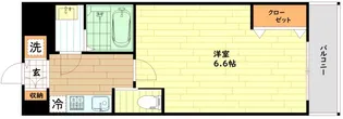 ラグゼ都島北Ⅰ【10階】の間取り