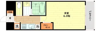 エスリードレジデンス大阪福島【3階】の間取り