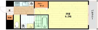 エスリード梅田グレイス【9階】の間取り