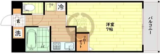 レクシア京橋TRES【2階】の間取り