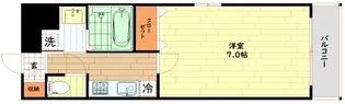 アドバンス西梅田ウインズ【7階】の間取り