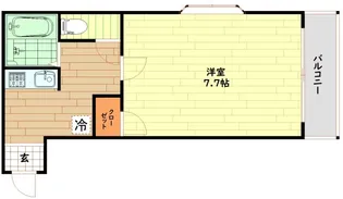 ラ・フォレスタ【2階】の間取り