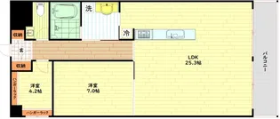 F-TERRACE【2階】の間取り