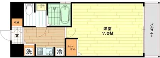 プロシード梅田西アヴァンセ【11階】の間取り