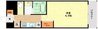ファステートOSAKAシティゲート【4階】の間取り