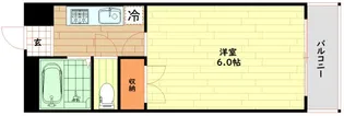 ガナス【5階】の間取り