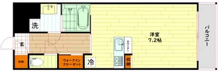 レジュールアッシュ桜宮リバーコート【9階】の間取り