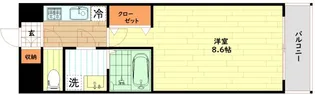 エスリード福島第5【5階】の間取り
