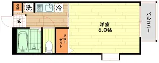 マンハイム【1階】の間取り
