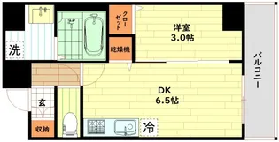 エスリードレジデンス ザ・グラン梅田イースト【13階】の間取り