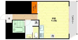 パーク・ヴェール新森【4階】の間取り