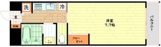 グランドロアール天満橋【14階】の間取り