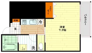 リベラ千林大宮【1階】の間取り