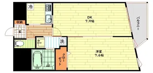 フリージア【3階】の間取り