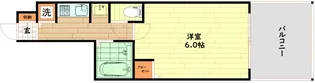 プレサンス心斎橋モデルノ【5階】の間取り