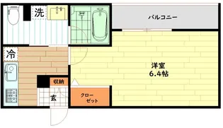 フルール【3階】の間取り